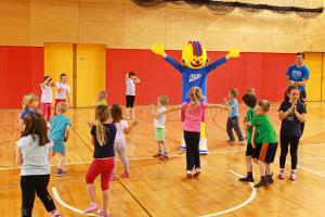 Maskota Tim - športni junak